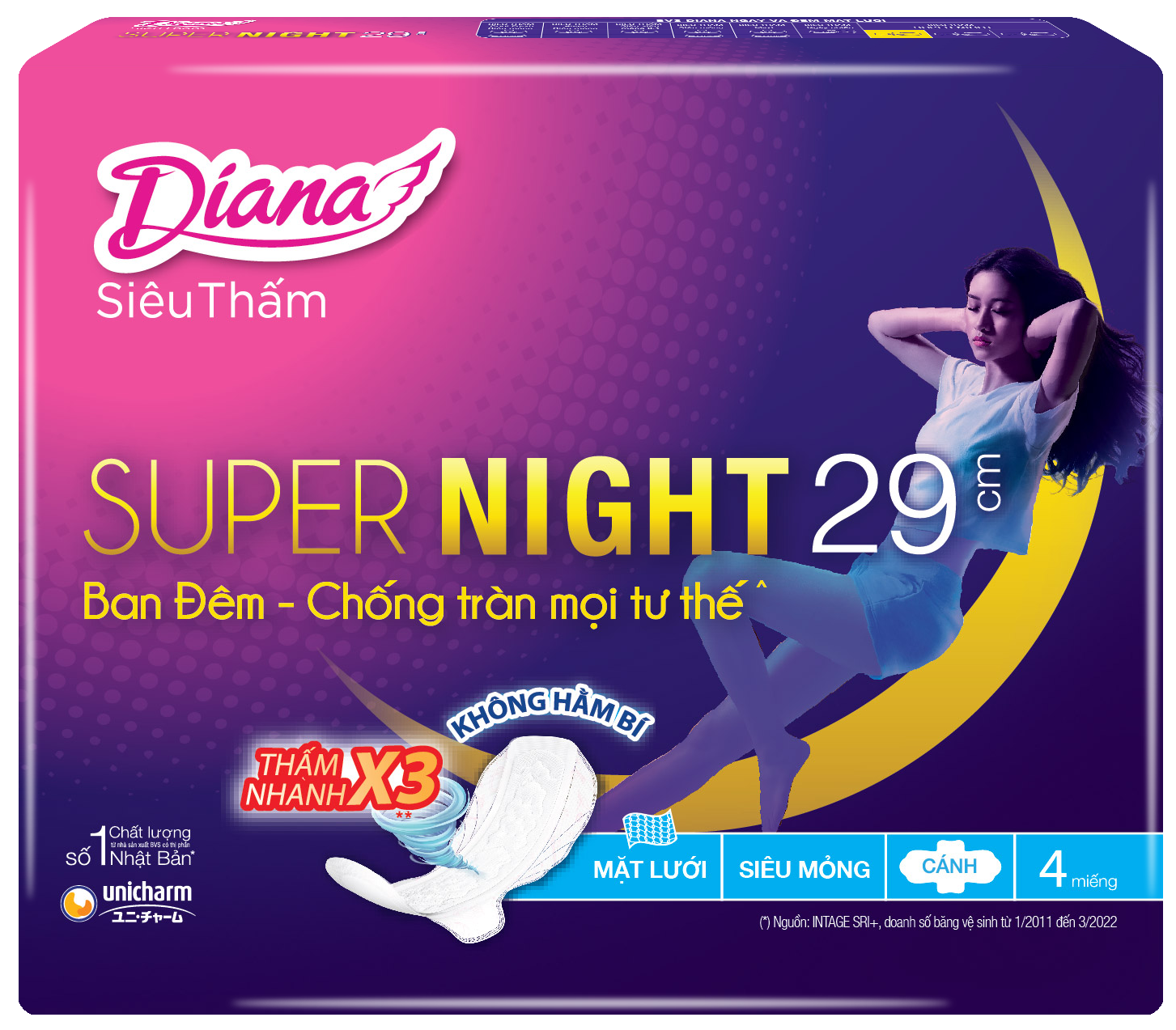 Diana Super Night Siêu Ban Đêm 29cm